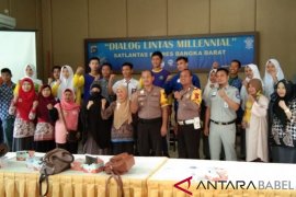 Polres Bangka Barat cegah kecelakaan lalu lintas kaum muda