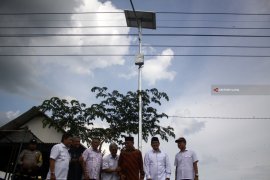 Peresmian PJU Tenaga Surya