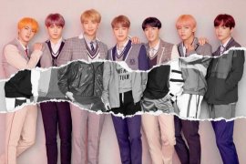 BTS gunakan kostum serba hitam di Grammy 2019