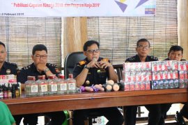 Penerimaan Bea Cukai Kediri Melebihi Target