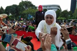 Khofifah Buat Jargon Jatim "CETAR" Pada Pidato Kerakyatan (Video)