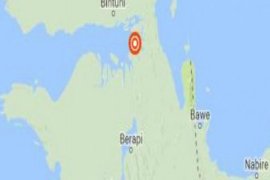 Gempa 5,4 Skala Richter guncang Jayapura dan Keerom