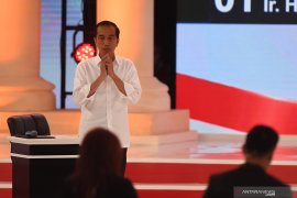 Jokowi kenalkan konsep "market place" online kepada petani