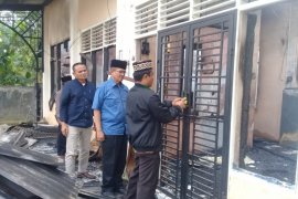 Kantor Wali Nagari Aripan Solok diduga sengaja dibakar