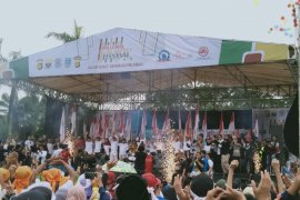 Tukul, Cita Citata, Baim Wong dan Charly satu panggung di Millennial Road Safety Festival Jambi