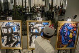 Pameran lukisan duo Asep