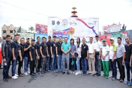 Ridho Ficardo Launching "Lampung Hotel Great Sales dan Food Festival 2019"