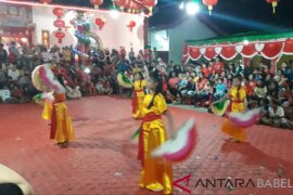 Atraksi seni meriahkan perayaan "Cap Go Meh" di Muntok