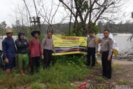 Polisi Bangka Barat cegah tambang liar di Desa Rambat