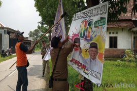 Bawaslu Kudus masih temukan pelanggaran pemasangan APK