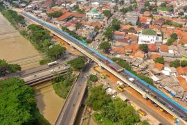 Jembatan layang Tegalgede Bekasi akan dipasang lampu PJU