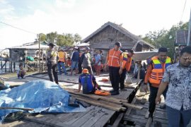 12 Rumah di Paser Rusak dihantam Gelombang Besar