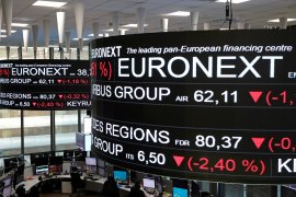 Indeks CAC-40 Prancis ditutup jatuh 2,01 persen
