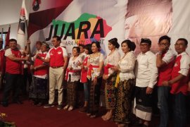 Korda "Juara" se-Bali dilantik guna sukseskan Pilpres 2019