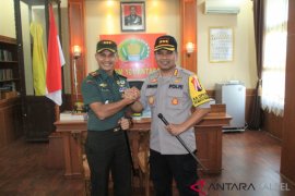 Kapolresta sambangi Danrem tingkatkan sinergitas
