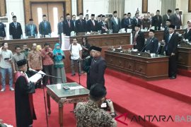 Samsir dilantik sebagai Ketua DPRD Kabupaten Bangka Barat