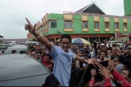 Sandiaga Uno sapa kaum muda usia di Lhokseumawe