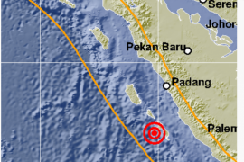 52 aftershocks recorded following Saturday's 6.0 magnitude quake in Mentawai of West Sumatra