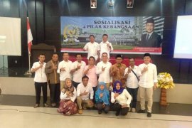 Gerindra Sumut sosialisasikan empat pilar kebangsaan