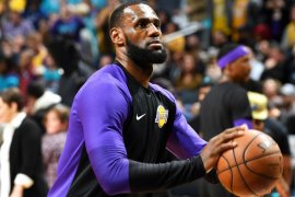 Meski kalah, LeBron James catat 32.000 poin