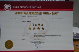 Bupati Dharmasraya harapkan akreditasi utama RSUD Sungai Dareh jamin mutu pelayanan