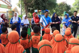 PKK Binjai ajak anak bermain dan belajar di Taman Balita