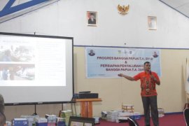 Sekber Bangga Papua presentasikan capaian pembayaran dana 2018