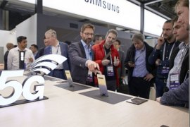 Samsung pamer Galaxy S10 5G di MWC