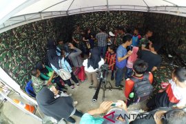 Stand Alutsista Kodim 1001 Menjadi Tujuan Pengunjung Untuk Berswafoto
