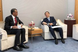 Gubernur Sulsel dan Ehime Temui Sekretaris Kabinet Jepang