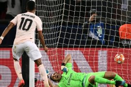 Penalti Rashford antar MU ke perempat final Liga Champions