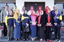 Yustin Lantik Ellya Lusiana Ketum PDBI Lampung Tengah