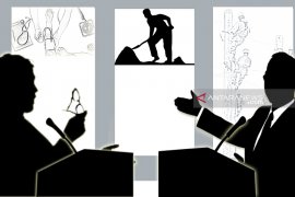 Debat capres-cawapres 2024 dibagi enam segmen