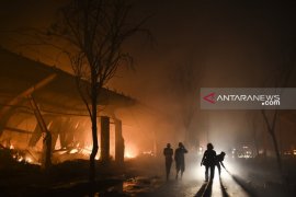 Gudang kantor desa Kesamben-Blitar terbakar
