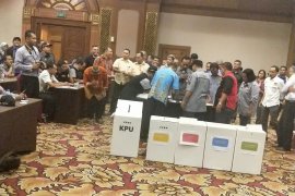 KPU Batam samakan persepsi tentang pemilu dengan bawaslu
