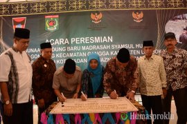 Pemkot Padang bangun gedung madrasah di Lombok Utara yang terdampak gempa