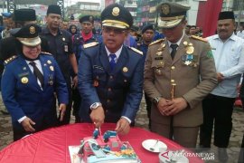 Pemkot Padangsidimpuan peringati HUT Satpol PP dan Damkar