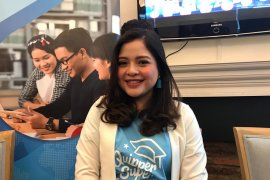 Tasya Kamila mengaku senang jadi guru Geografi