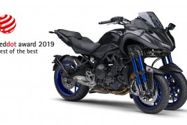 Yamaha Niken sabet penghargaan Red dot Design Award