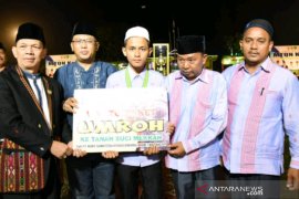 Hilmy Akmal dapat hadiah umroh dari PT.NSHE