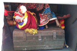 Penari Kediri pentas di TMII