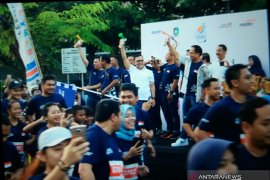 Seribuan peserta ikuti Mandiri Banyuwangi Half Marathon 2019.