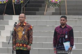 Bank Kalsel cabang Kandangan gelar apel HUT ke-55