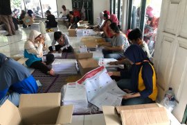 KPU Yogyakarta selesaikan sortir dan pelipat surat suara