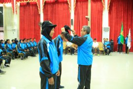 Pelepasan kontingen POPDA Kota Banjarbaru