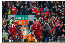 Liverpool kembali ke puncak klasemen Liga Inggris setelah petik kemenangan penting