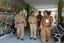 Wagub Babel tinjau pelaksanaan UNBK SMA/MA