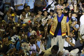 Sandiaga Uno Kampanye Terbuka di Pontianak