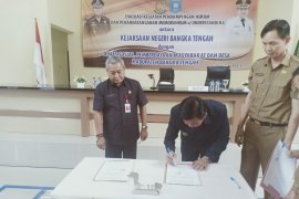Pemkab Bangka Tengah gandeng Kejari pendamping hukum penggunaan dana desa