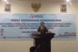 Bawaslu Bangka gelar koordinasi Pemilu 2019 (video)